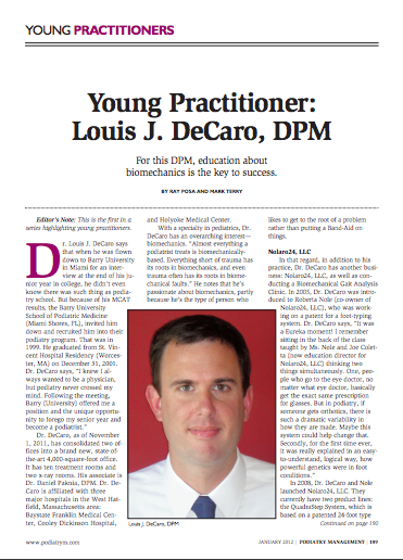 DrDecaro Young Practitioner